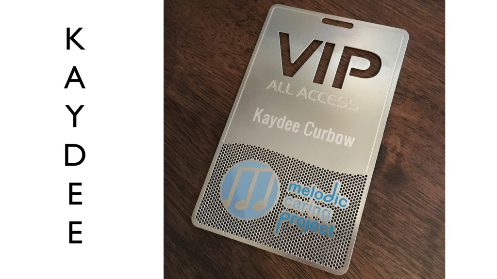 All Access VIP Pass. Melodic Caring Project RAISE A RECORD Gala. Music Theme.